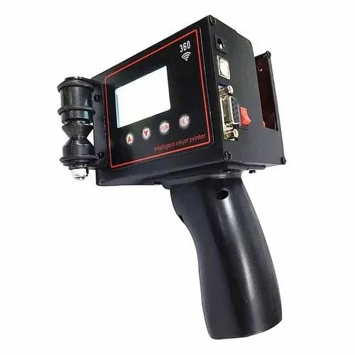 Handheld inkjet coding and marking machine